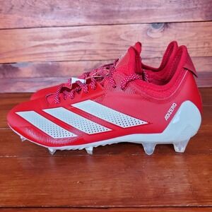 Adidas Adizero Electric 1 Football Cleats Men 8.5 Red‎ White IF1917 New